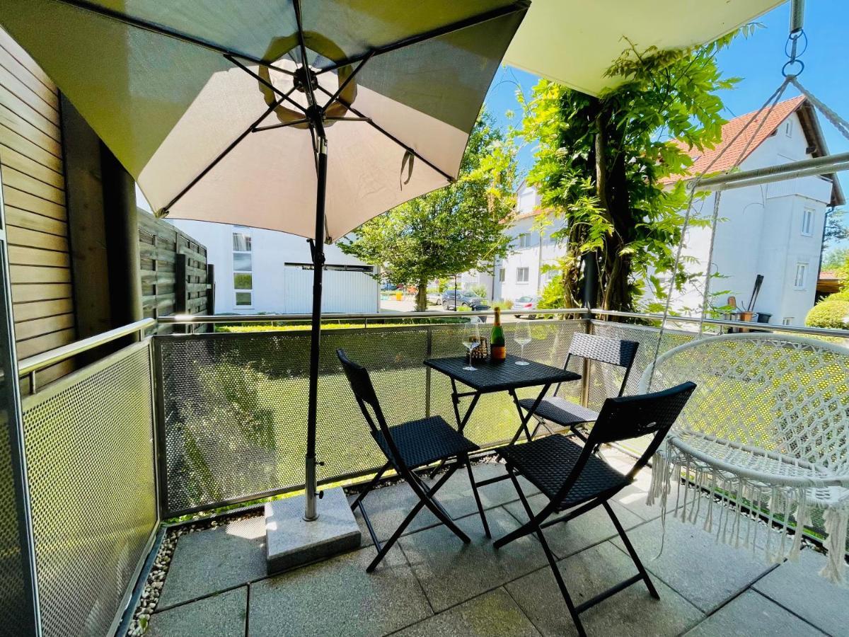 Ferien-Apartment Silberweide Mit Privatstrand Фрідріхсгафен Екстер'єр фото